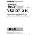 PIONEER VSX-D712-K/KUXJI Instrukcja Serwisowa