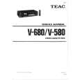 TEAC V-580 Instrukcja Serwisowa