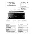 TECHNICS TKR820 Instrukcja Serwisowa