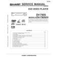 SHARP DV700S Instrukcja Serwisowa