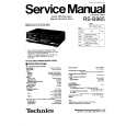 TECHNICS RSB965 Instrukcja Serwisowa