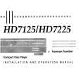 HARMAN KARDON HD7125 Instrukcja Obsługi