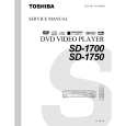 TOSHIBA SD1700 Instrukcja Serwisowa