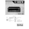 SONY ST-5000FW Instrukcja Serwisowa