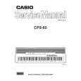CASIO CPS85 Instrukcja Serwisowa
