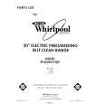 WHIRLPOOL RF360BXVG0 Katalog Części