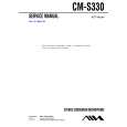 AIWA CM-S330 Instrukcja Serwisowa