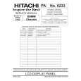 HITACHI UT32V502 Instrukcja Serwisowa