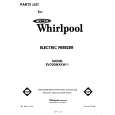 WHIRLPOOL EV200NXKW1 Katalog Części