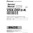 PIONEER VSX-D812-K/KUXJICA Instrukcja Serwisowa