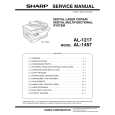SHARP AL-1457 Instrukcja Serwisowa
