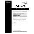 ROLAND VGA-5 Instrukcja Obsługi