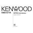 KENWOOD KMD-671R Instrukcja Obsługi