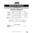 JVC KD-G117 for EU,EN,EE Instrukcja Serwisowa