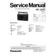 PANASONIC RF3500 Instrukcja Serwisowa