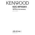 KENWOOD KDC-MP4026V Instrukcja Obsługi