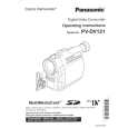 PANASONIC PVDV121D Instrukcja Obsługi
