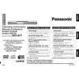 PANASONIC DVDS77 Instrukcja Obsługi