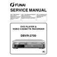 FUNAI DBVR2700 Instrukcja Serwisowa