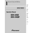 PIONEER DEH-3450/XM/ES Instrukcja Obsługi