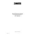 ZANUSSI ZT52/2R Instrukcja Obsługi