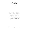 REX-ELECTROLUX FMQ41X Instrukcja Obsługi