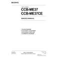SONY CCB-ME37 Instrukcja Serwisowa