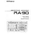 ROLAND RA-90 Instrukcja Obsługi