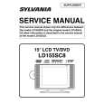SYLVANIA LD155SC8 Instrukcja Serwisowa