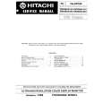 HITACHI NO0018E Instrukcja Serwisowa