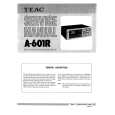 TEAC A-601R Instrukcja Serwisowa