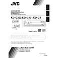 JVC KD-G3EX Instrukcja Obsługi