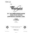 WHIRLPOOL SF330PEPW0 Katalog Części