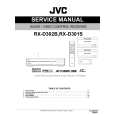 JVC RX-D302B Instrukcja Serwisowa