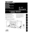 SHARP CDC407H Instrukcja Obsługi