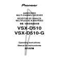 PIONEER VSX-D510-G/HLXJI Instrukcja Obsługi