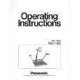 PANASONIC WE160 Instrukcja Obsługi