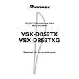 PIONEER VSX-D859TX(G) Instrukcja Obsługi