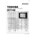 TOSHIBA 261T4B Instrukcja Serwisowa
