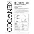 KENWOOD DPR6070 Instrukcja Obsługi