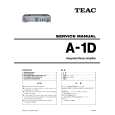TEAC A-1 D Instrukcja Serwisowa