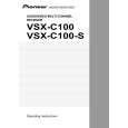 PIONEER VSX-C100-S/MLXU Instrukcja Obsługi