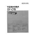 TOSHIBA SY-C15 Instrukcja Serwisowa