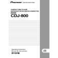 PIONEER CDJ-800/RLTXJ Instrukcja Obsługi