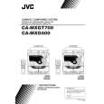 JVC MX-G500UB Instrukcja Obsługi