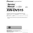 PIONEER XW-DV515/YPWXJ Instrukcja Serwisowa