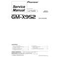 PIONEER GM-X952/XR/UC Instrukcja Serwisowa