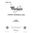 WHIRLPOOL MW3000XP1 Katalog Części