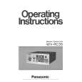 PANASONIC WVRC35 Instrukcja Obsługi