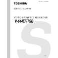 TOSHIBA V-644EF Instrukcja Serwisowa